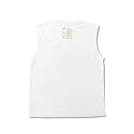 画像2: UNCAGED SLEEVELESS SPORTS TEE WHITE 223-060005 WH AKTR アクター Tシャツ ウエア  【MEN'S】 (2)