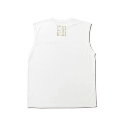 画像1: UNCAGED SLEEVELESS SPORTS TEE WHITE 223-060005 WH AKTR アクター Tシャツ ウエア  【MEN'S】