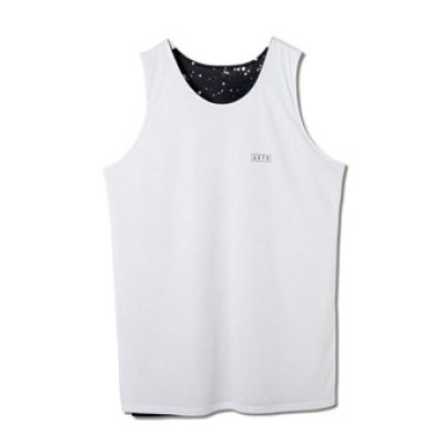 画像1: SPLASH REVERSIBLE TANK BLACKxWHITE 223-008001 BKxWH AKTR アクター ノースリーブ タンクトップ ウエア  【MEN'S】【SALE商品】