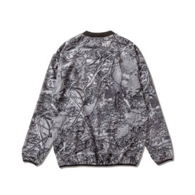 画像1: REAL TREE CAMO PULLOVER SHOOTING SHIRTS BLACK 223-016010 BK AKTR アクター Tシャツ ウエア  【MEN'S】【SALE商品】