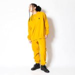 画像2: CLASSIC AKTR LOGO SWEAT CREW NECK YELLOW 223-019010 YL AKTR アクター スウェット アウトウエア ウエア  【MEN'S】 (2)