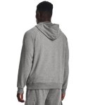 画像2: UA Rival Fleece Logo Hoodie Gray 1379758-025 UnderArmour アンダーアーマー パーカー アウトウエア ウエア 秋冬物 【MEN'S】 (2)