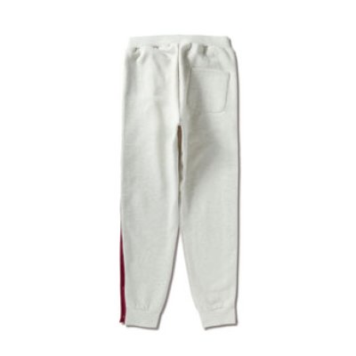 画像1: PEACEBALL T.C. SIDE SNAP SWEAT PANTS OATMEAL 223-103020 OM AKTR アクター Pants パンツ ウエア 秋冬物 【MEN'S】【SALE商品】