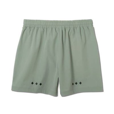 画像1: WMNS FEEL FREE WOVEN SHORTS  GREEN 124-042002 GR AKTR アクター Shorts ショーツ バスパン ウエア  【WOMEN'S】アパレル