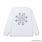 画像2: ATOMxAKTR POLY L/S TEE  WHITE 124-052005 WH AKTR アクター ロング　Tシャツ ウエア 秋冬物 【MEN'S】 (2)