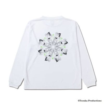 画像1: ATOMxAKTR POLY L/S TEE  WHITE 124-052005 WH AKTR アクター ロング　Tシャツ ウエア 秋冬物 【MEN'S】