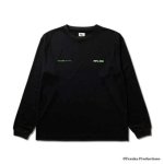 画像2: ATOMxAKTR POLY L/S TEE  BLACK 124-052005 BK AKTR アクター ロング　Tシャツ ウエア 秋冬物 【MEN'S】 (2)