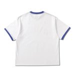 画像2: SPORTSMANLIKE RINGER TEE WHITE 224-034005 WH AKTR アクター Tシャツ ウエア  【MEN'S】 (2)