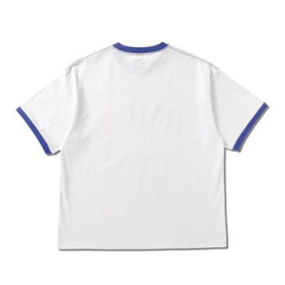 画像1: SPORTSMANLIKE RINGER TEE WHITE 224-034005 WH AKTR アクター Tシャツ ウエア  【MEN'S】