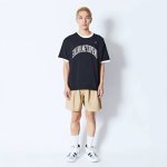 画像2: SPORTSMANLIKE RINGER TEE BLACK 224-034005 BK AKTR アクター Tシャツ ウエア  【MEN'S】 (2)