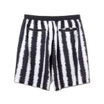 画像2: REFEREE STRIPE 5.5-INCH SHORT WIDE PANTS WHITExBLACK 224-036002 WHxBK AKTR アクター Shorts ショーツ バスパン ウエア  【MEN'S】 (2)