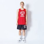 画像2: PEACEBALL T.C. TANK RED 224-037001 RD AKTR アクター ノースリーブ タンクトップ ウエア  【MEN'S】 (2)