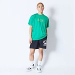 画像2: AKTR LOGO SPORTS TEE GREEN 224-039005 GR AKTR アクター Tシャツ ウエア  【MEN'S】 (2)