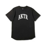 画像2: ANTIFOUL T/C TEE BLACK 224-040005 BK AKTR アクター Tシャツ ウエア  【MEN'S】 (2)