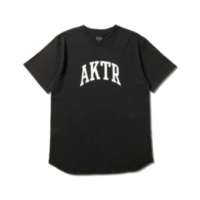 画像1: ANTIFOUL T/C TEE BLACK 224-040005 BK AKTR アクター Tシャツ ウエア  【MEN'S】