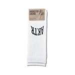 画像2: MONSTER SOCKS COLLEGE LOGO WHITE 224-044021 WH CREWソックス AKTR アクター ソックス (2)