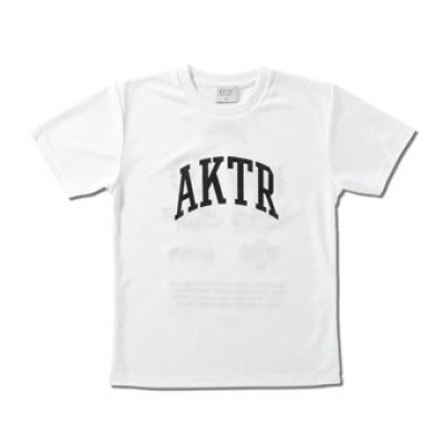 画像1: KIDS ANTIFOUL SPORTS TEE WHITE 224-046005 WH GS AKTR アクター Tシャツ ウエア  【BOY'S】 キッズ アパレル