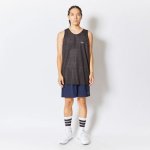 画像2: BASIC REVERSIBLE TANK BLACKxWHITE 524-007001 BKxWH AKTR アクター ノースリーブ タンクトップ ウエア  【MEN'S】 (2)