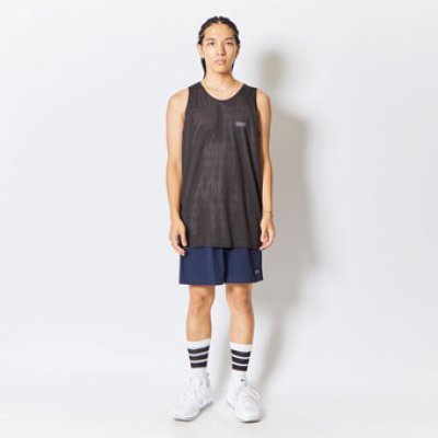 画像1: BASIC REVERSIBLE TANK BLACKxWHITE 524-007001 BKxWH AKTR アクター ノースリーブ タンクトップ ウエア  【MEN'S】