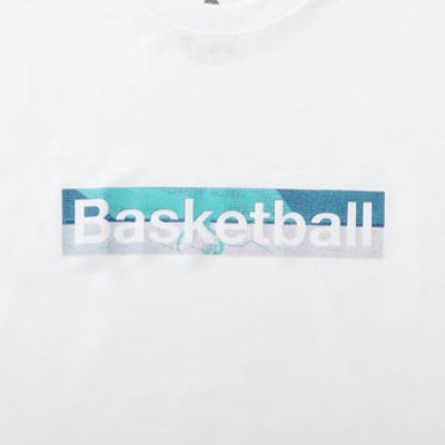 画像1: TW BASKETBALL BOX SPORTS TEE WHITE 824-011005 WH AKTR アクター Tシャツ ウエア  【MEN'S】