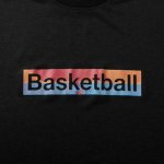 画像2: TW BASKETBALL BOX SPORTS TEE BLACK 824-011005 BK AKTR アクター Tシャツ ウエア  【MEN'S】 (2)