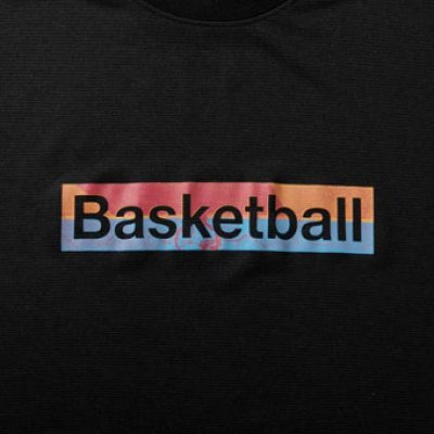 画像1: TW BASKETBALL BOX SPORTS TEE BLACK 824-011005 BK AKTR アクター Tシャツ ウエア  【MEN'S】