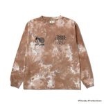 画像2: ATOMxAKTR COTTON L/S TEE BROWN 124-054005 BR AKTR アクター ロング　Tシャツ ウエア 秋冬物 【MEN'S】 (2)