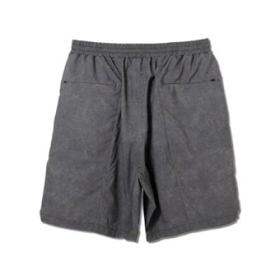 画像1: MOCK GARMENT DYED 6.5-INCH ACTIVE SHORTS BLACK 224-003002 BK AKTR アクター Shorts ショーツ バスパン ウエア  【MEN'S】