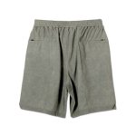 画像2: MOCK GARMENT DYED 6.5-INCH ACTIVE SHORTS GREEN 224-003002 GR AKTR アクター Shorts ショーツ バスパン ウエア  【MEN'S】 (2)