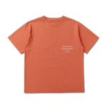 画像2: HALFTONE PHOTO TEE ORANGE 224-004005 OR AKTR アクター Tシャツ ウエア  【MEN'S】 (2)