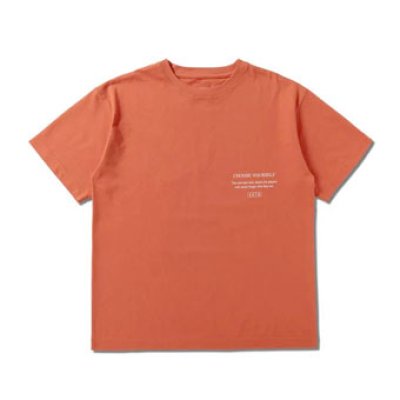 画像1: HALFTONE PHOTO TEE ORANGE 224-004005 OR AKTR アクター Tシャツ ウエア  【MEN'S】