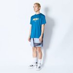 画像2: HALFTONE ACTIVE SPORTS TEE BLUE 224-005005 BL AKTR アクター Tシャツ ウエア  【MEN'S】 (2)