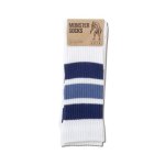 画像2: MONSTER SOCKS NAVYxBLUE 224-007021 NVxBL CREWソックス AKTR アクター ソックス (2)