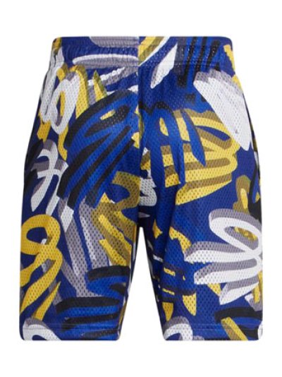 画像1: Curry Boys Splash Short Royal 1387101-400 UnderArmour アンダーアーマー カリー Shorts ショーツ バスパン ウエア  ステフォン カリー【BOY'S】 キッズ アパレル