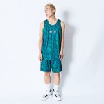 画像2: BEAST CAMO TANK GREEN 224-012001 GR AKTR アクター ノースリーブ タンクトップ ウエア  【MEN'S】 (2)