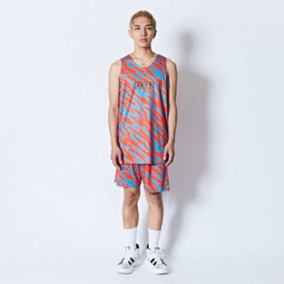 画像1: BEAST CAMO REVERSIBLE TANK REDxWHITE 224-013001 RDxWH AKTR アクター ノースリーブ タンクトップ ウエア  【MEN'S】