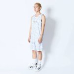 画像2: BEAST CAMO REVERSIBLE TANK WHITExBLACK 224-013001 WHxBK AKTR アクター ノースリーブ タンクトップ ウエア  【MEN'S】 (2)