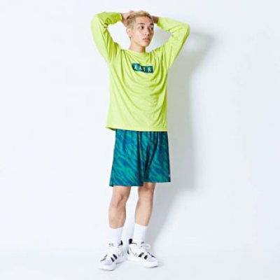 画像1: BEAST CAMO 8.5-INCH SHORTS GREEN 224-014002 GR AKTR アクター Shorts ショーツ バスパン ウエア  【MEN'S】