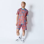 画像2: BEAST CAMO AKTR LOGO SPORTS TEE RED 224-015005 RD AKTR アクター Tシャツ ウエア  【MEN'S】 (2)