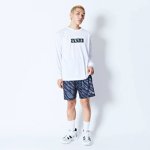 画像2: BEAST CAMO BOX LOGO L/S SPORTS TEE WHITE 224-017005 WH AKTR アクター ロング　Tシャツ ウエア 秋冬物 【MEN'S】 (2)