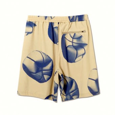 画像1: B.B. DOT 6.5-INCH SHORTS BEIGE 224-020002 BG AKTR アクター Shorts ショーツ バスパン ウエア  【MEN'S】