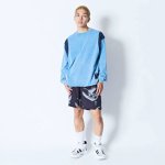 画像2: VINTAGE WASH L/S TEE LIGHT BLUE 224-021005 LBL AKTR アクター ロング　Tシャツ ウエア 秋冬物 【MEN'S】 (2)