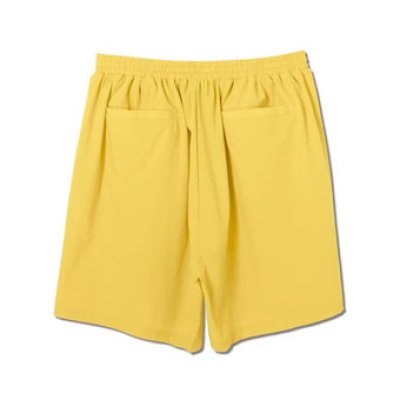 画像1: SHORT WIDE PANTS YELLOW 224-023002 YL AKTR アクター Shorts ショーツ バスパン ウエア  【MEN'S】