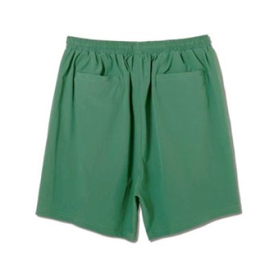 画像1: SHORT WIDE PANTS GREEN 224-023002 GR AKTR アクター Shorts ショーツ バスパン ウエア  【MEN'S】