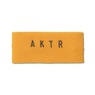 画像1: HEAD BAND CLASSIC MID YELLOW 224-025021 YL AKTR アクター ヘッドバンド