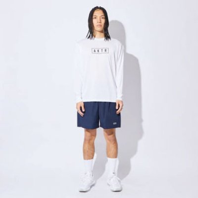 画像1: BASIC SHORT WIDE PANTS NAVY 524-010002 NV AKTR アクター Shorts ショーツ バスパン ウエア  【MEN'S】