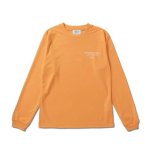 画像2: KIDS AKT LOCAL L/S SPORTS TEE ORANGE 224-049005 OR GS AKTR アクター ロング　Tシャツ ウエア 秋冬物 【BOY'S】 キッズ アパレル (2)