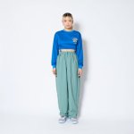 画像2: FEEL FREE BLOON PANTS GREEN 124-047020 GR AKTR アクター Pants パンツ ウエア 秋冬物 【WOMEN'S】アパレル (2)