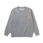 画像2: xSPORTY AAC GRAPHIC CREW NECK SWEAT GRAY 224-077010 GY AKTR アクター スウェット アウトウエア ウエア  【MEN'S】 (2)