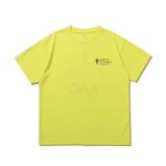 画像2: xSPORTY AAC SR SPORTS S/S TEE YELLOW 224-080005 YL AKTR アクター Tシャツ ウエア  【MEN'S】 (2)